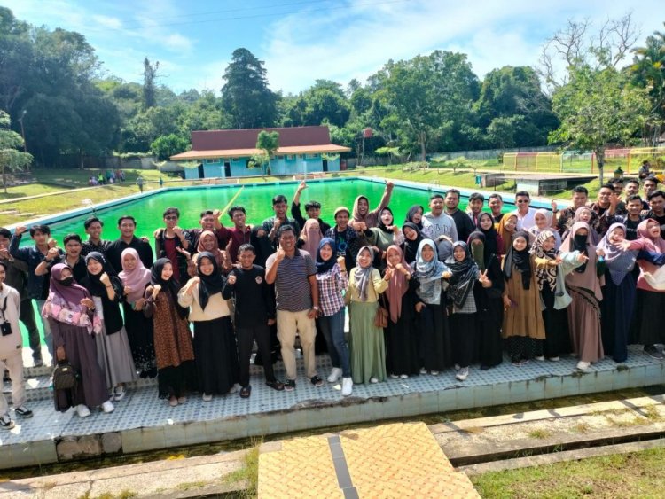 Peserta Training Raya HMI se-Indonesia Kunjungi Objek Wisata Kampar