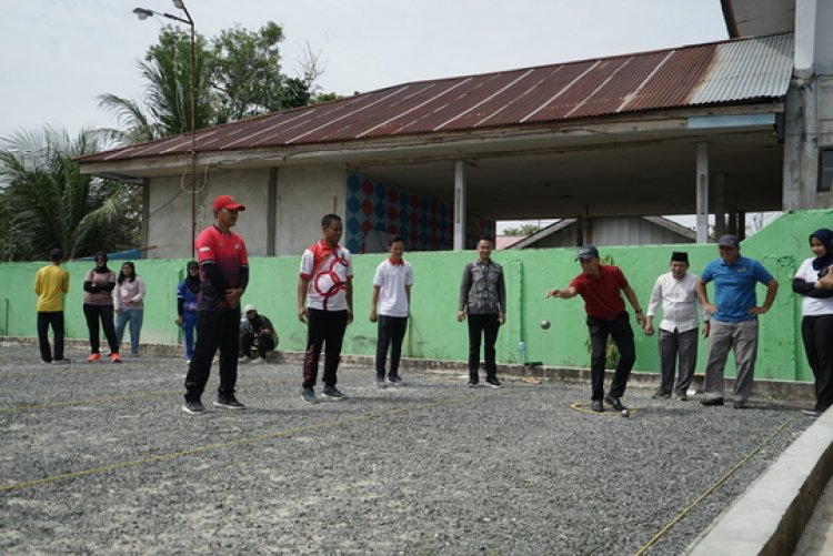 Milad Ke-60 UIR, Wakil Rektor III Buka Open Turnamen Petanque