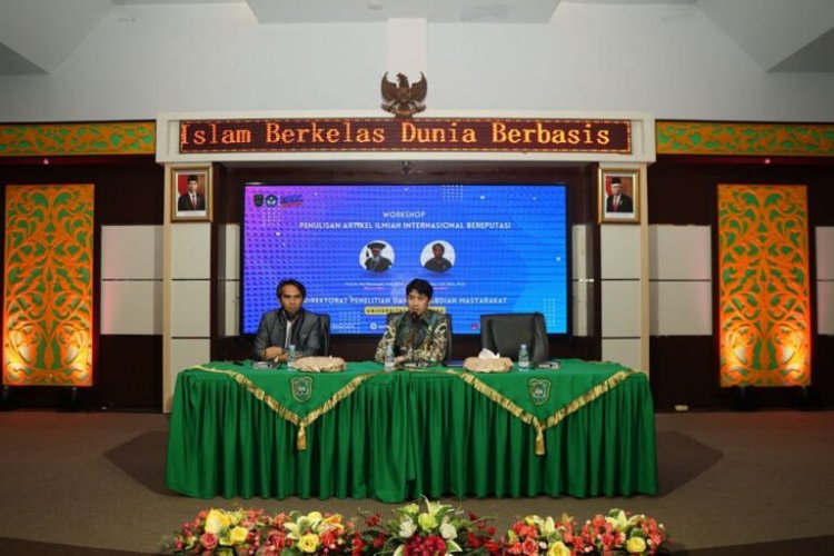 Tingkatkan Kemampuan Dosen, DPPM UIR Gelar Workshop Penulisan Artikel Ilmiah Bereputasi