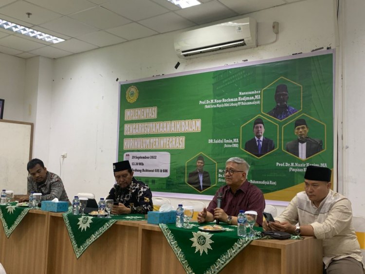 Umri Gelar Workshop Implementasi Pengarusutamaan Al-Islam Kemuhammadiyahan