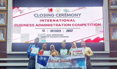 Jurusan Administrasi Niaga Bisnis Polbeng Raih Juara di Business Administration Competition ke-8