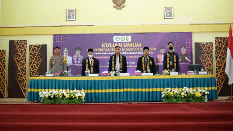 Sempena HUT Kuansing Ke-23, Universitas Islam Kuantan Singingi Gelar Kuliah Umum