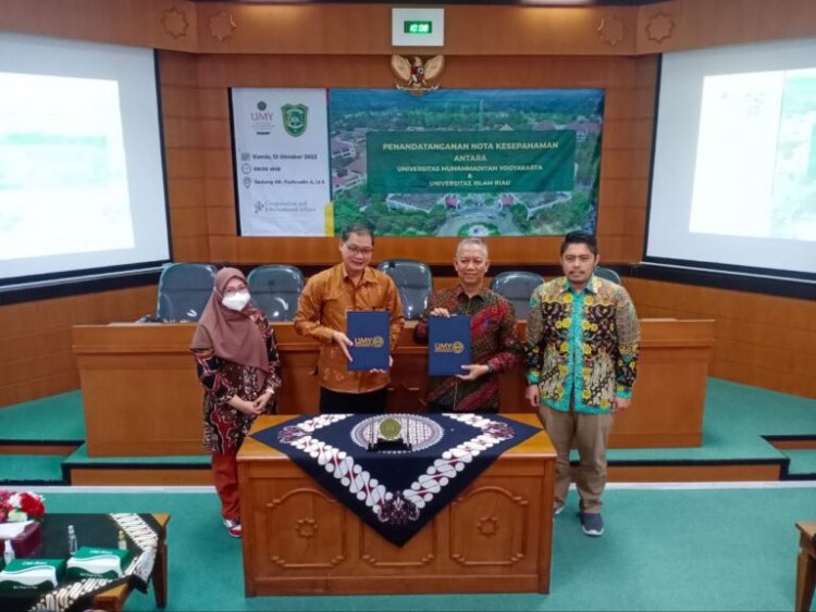 UIR Jalin Kerjasama dengan UGM, UAD, UMY dan UII Yogyakarta