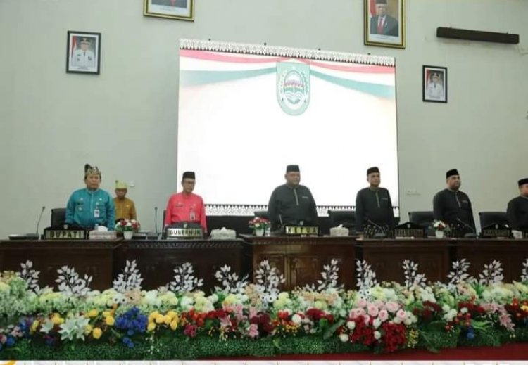 DPRD Rohul Gelar Sidang Paripurna HUT ke-23 Rokan Hulu, Bergandengan Tangan Bangkitkan Ekonomi