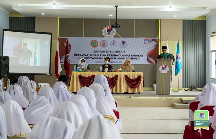 Ambil Sumpah Profesi, Alumni Universitas Pahlawan Siap Menjadi Profesional