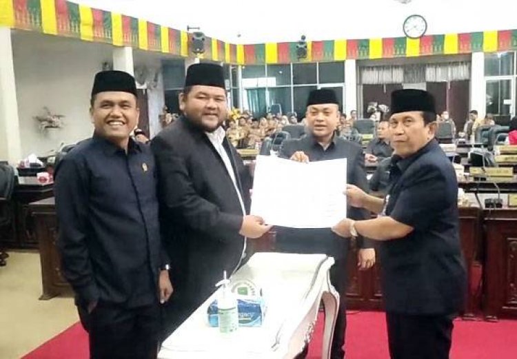Dipimpin Ketua DPRD, APBD Rohul 2023 Disetujui Rp1,67 Triliun