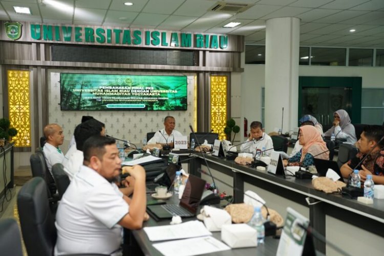 UIR dan UMY Yogyakarta Bahas Final Perjanjian Kerjasama