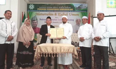 Unilak Buka Ruang Kerjasama dengan Ponpes Babusalam Pekanbaru
