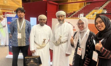 Dua Mahasiswa Teknik Perminyakan UIR Wakili Indonesia di Event Petro Barza Sultan Qaboos University Student Chapter Oman