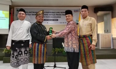 Ketua Yayasan Pendidikan Raja Ali Haji Lantik Dr Yogi Yunefri Jadi Dekan Fasilkom Unilak