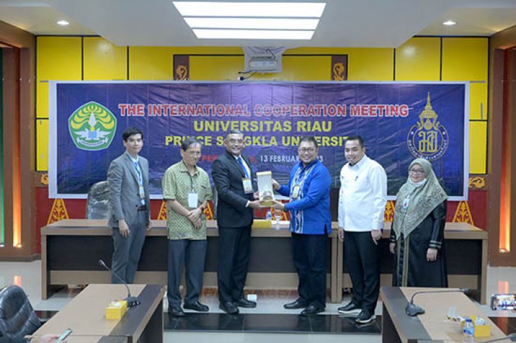 Enam Fakultas di UNRI Jalin Kerja Sama dengan Prince of Songkla University Thailand