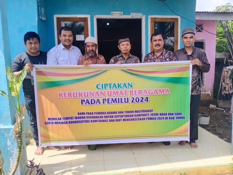 Wujudkan Pemilu yang Kondusif, Polda Riau Silaturahmi ke Kunto Darussalam