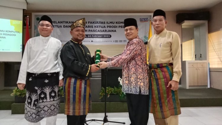 Ketua Yayasan Pendidikan Raja Ali Haji Lantik Dr Yogi Yunefri Jadi Dekan Fasilkom Unilak
