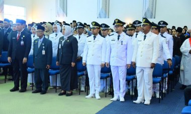 Dilantik Bupati, Pejabat Bengkalis Diminta Amanah dan Kerja Cerdas