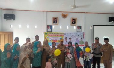 Sekda Rohil Launching Crash Polio 2023