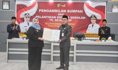 Kasmarni Percayakan Plt Sekda Bengkalis ke dr Ersan Saputra
