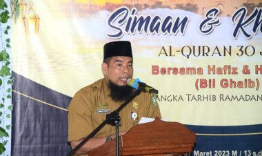 Bupati Bengkalis Minta Simaan dan Khataman Alquran 30 Juz  Diaplikasikan di Kehidupan Sehari-hari