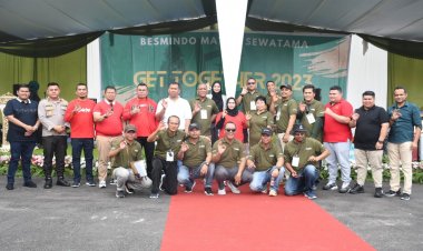 Bupati Kasmarni Ajak Karyawan Besmindo Materi Sewatama Bangkit dan Terus Berinovasi