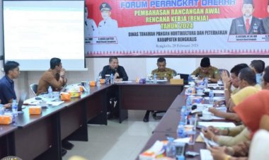 Dinas Tanaman Pangan Hortikultura dan Peternakan Bengkalis Gelar Forum Perangkat Daerah