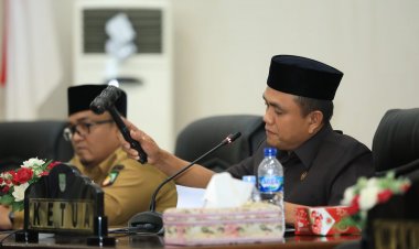 DPRD Rohul  Paripurna Pengajuan Tiga Ranperda dari Pemkab Rohul, Ada Ranperda Tentang Desa