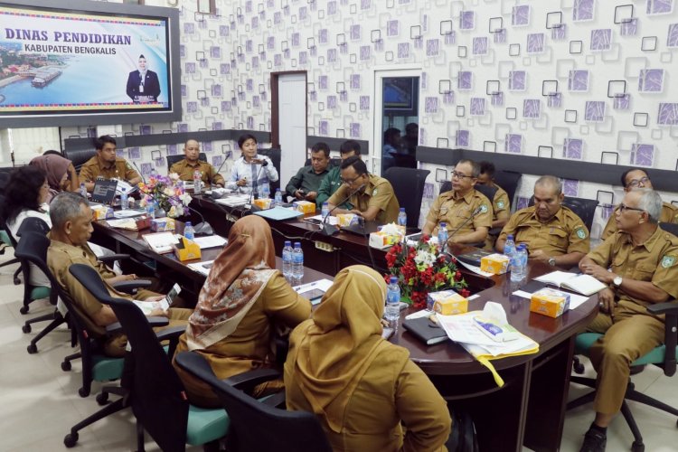 Terima District Stakeholder Meeting Tanoto Foundation, Disdik Bengkalis Dapat Paparan Capaian Program PINTAR