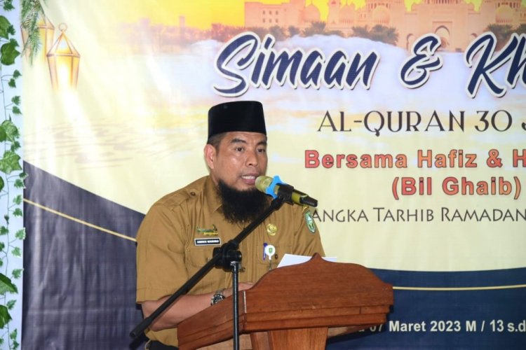 Bupati Bengkalis Minta Simaan dan Khataman Alquran 30 Juz Diaplikasikan di Kehidupan Sehari-hari