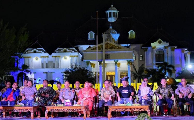Buka Talkshow dan Malam Kreasi Pesona Bermasa, Bupati Bengkalis Ajak Bersinergi Bangun Negeri