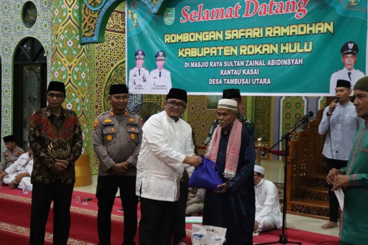 Pemkab Rohul Laksanakan Safari Ramadan 1444 H Pertama Pasca Pandemi Covid-19, Ajang Serap Aspirasi Warga