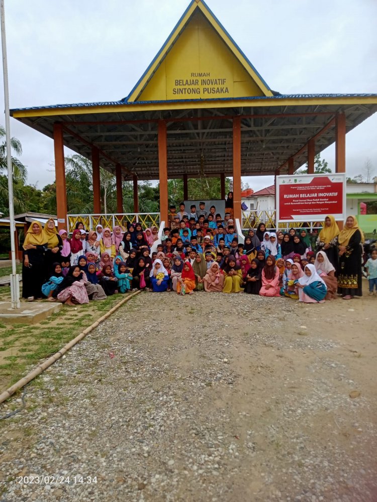 Melihat Manfaat Rumah Belajar Inovatif PHR Bagi Masyarakat Sintong