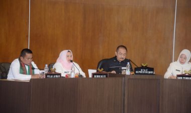 Ikuti Rakor Percepatan Peningkatan Pembangunan Daerah, Bupati Bengkalis Minta  Jembatan dan Jalan
