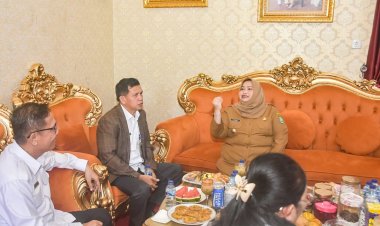Bupati Bengkalis Dukung  Peningkatan Status RRI, Ajak Berkolaborasi Bangun Negeri