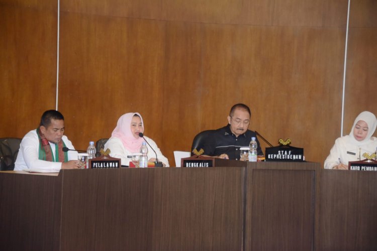 Ikuti Rakor Percepatan Peningkatan Pembangunan Daerah, Bupati Bengkalis Minta Jembatan dan Jalan