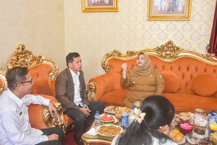 Bupati Bengkalis Dukung Peningkatan Status RRI, Ajak Berkolaborasi Bangun Negeri