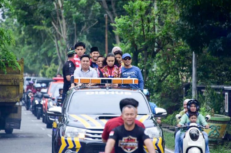 Bagus Santoso Bangga dengan Muhammad Hafiz dan Wan Annisa Atlet Asal Bengkalis Penyumbang Emas SEA Games