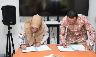 Politeknik Negeri Bengkalis Tandatangani MoU dengan SMK Negeri Perikanan Provinsi Riau