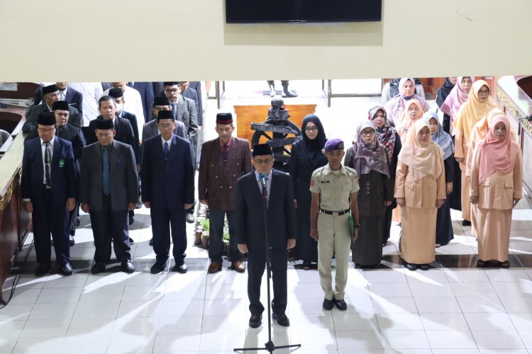 Upacara Hari Lahir Pancasila di UIN Suska Riau Terpaksa Digelar Dalam Ruangan