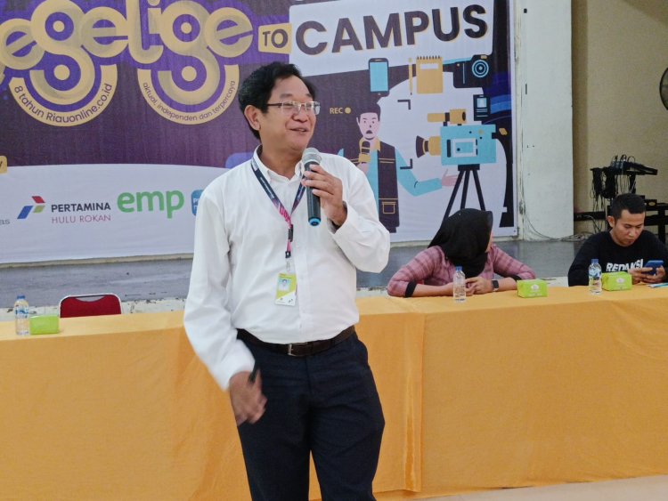 Temui Mahasiswa UNRI, Tim IT PHR Bagikan Tips Keamanan Digital