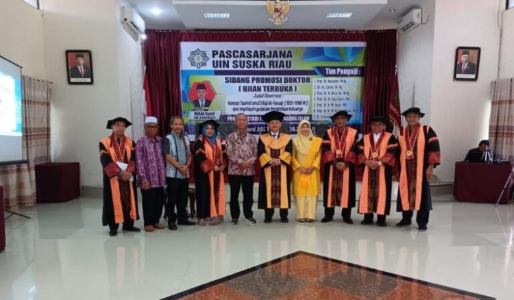 Dosen FAI UIR Raih Gelar Doktor dengan Disertasi Konsep Tauhid Isma’il Raji Al-Faruqi dan Implikasinya