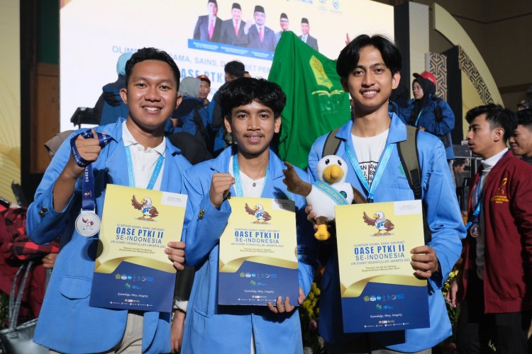 Tim Robotic dan Programming UIN Suska Riau Raih Juara II OASE PTKI II di UIN Syarif Hidayatullah Jakarta