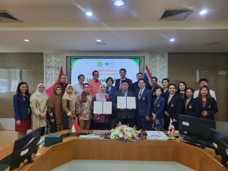 Fakultas Kedokteran UNRI Jalin Kerja Sama dengan Prince of Songkla University Thailand