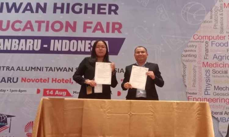 Unilak Jalin Kerjasama dengan Tiga Universitas Asal Taiwan