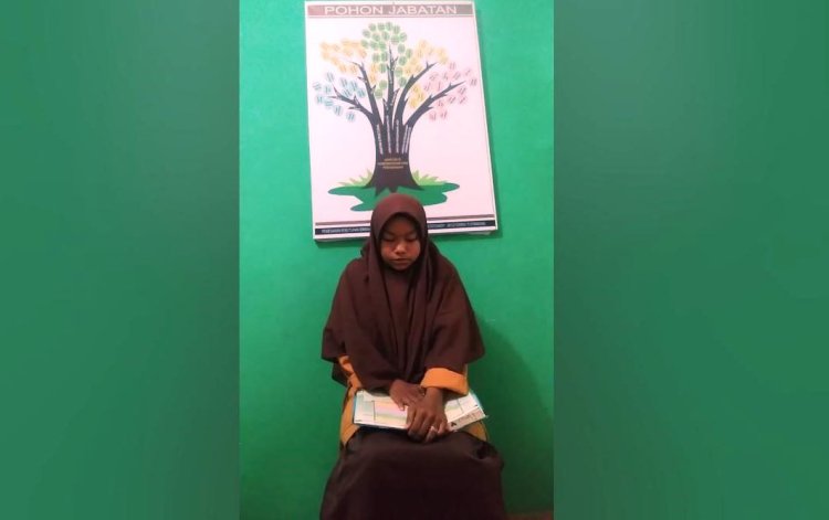 Sheilla Hersya Fitri Siswa MTsN 4 Kampar Raih 10 Besar di Ajang Madrasah Fest 2023