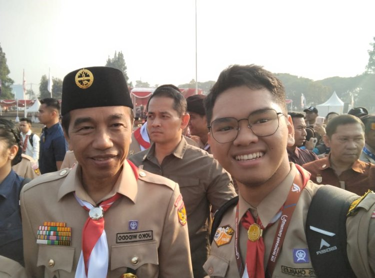 Bisa Berfoto dengan Presiden Jokowi, Mavis Peserta Rainas XII dari Riau Berasa Mimpi