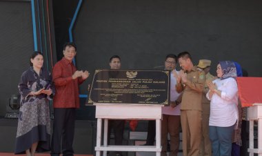 Jalan di Pulau Halang Resmi Dioperasionalkan, Bupati Apresiasi Sumbangsih Masyarakat