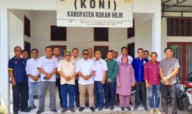 Samsuri Daftarkan Diri sebagai Ketua Umum KONI Rohil