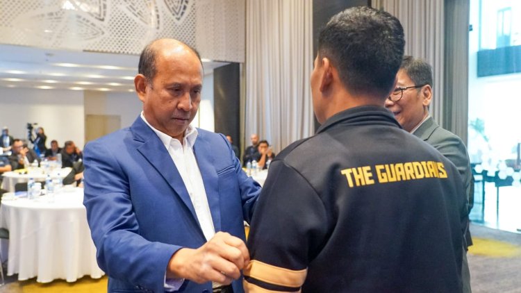 Ketua Komite Keamanan PSSI Rudi Yulianto Tutup Workshop Security Officer 2023