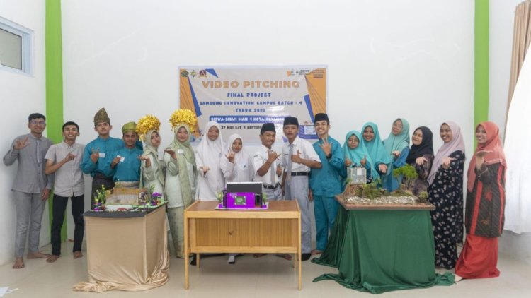 Dua Tim MAN 4 Pekanbaru Lolos Top 25 Samsung Innovation Campus Batch 4