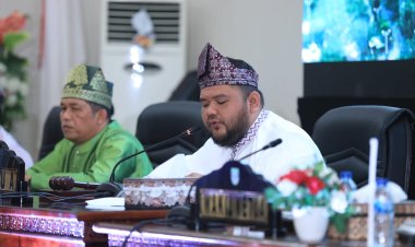 DPRD Rohul Gelar Rapat Paripurna Peringatan  HUT ke 24 Rokan Hulu, Novli Wanda Ade Putra Ajak Warga Maju Bersama