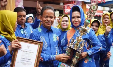 TP PKK Rokan Hulu Juara Umum Lomba Masak serba Ikan 2023 Tingkat Provinsi Riau