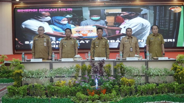 Bupati Rohil Minta Penghulu dan Lurah Selesaikan Tapal Batas Paling Lama Oktober